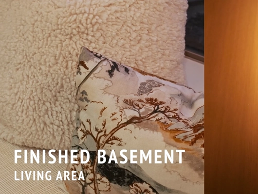 detail shot of a decorative pillow