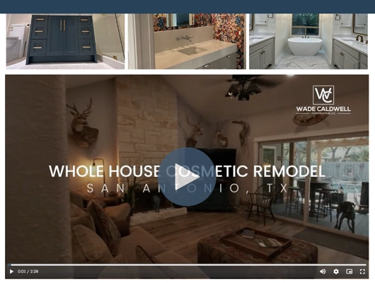 Wade Caldwell portfolio webpage