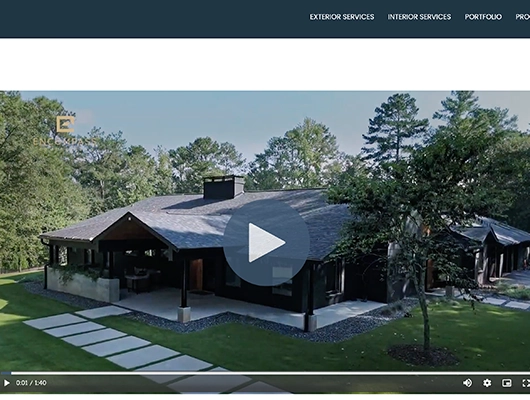 Encompass Contracting homepage