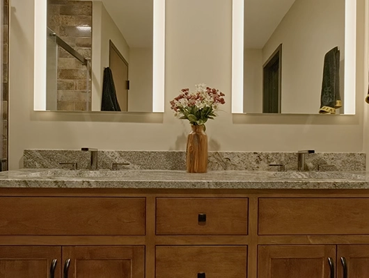 double vanity master bathroom