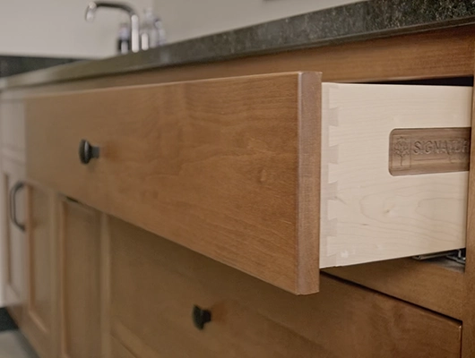 Amish made custom cabinetry