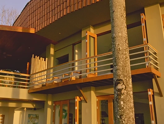 balcony of a luxury house