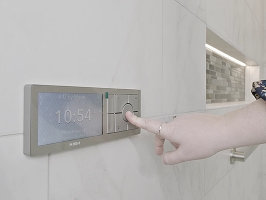 Moen smart shower keypad