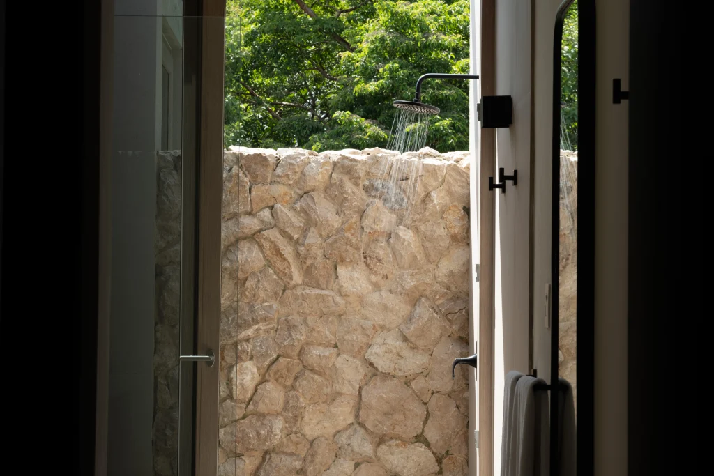 Villa landscape view